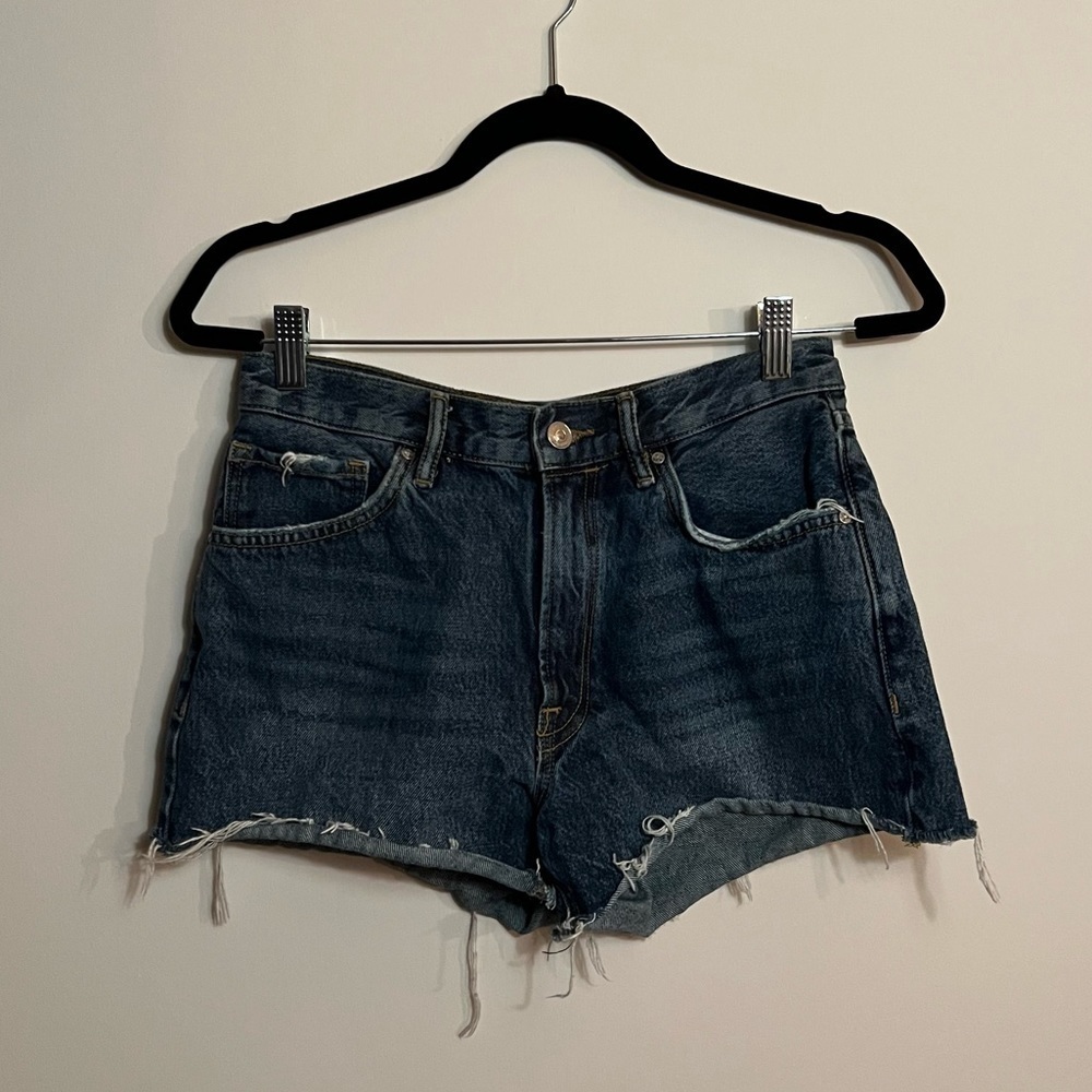 All Saints Blue Denim Jean Shorts - Perfect Condition - W28